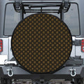 Classic Orthodox Pattern Print Tire Cover