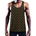 Classic Orthodox Pattern Print Men's Workout Tank Top