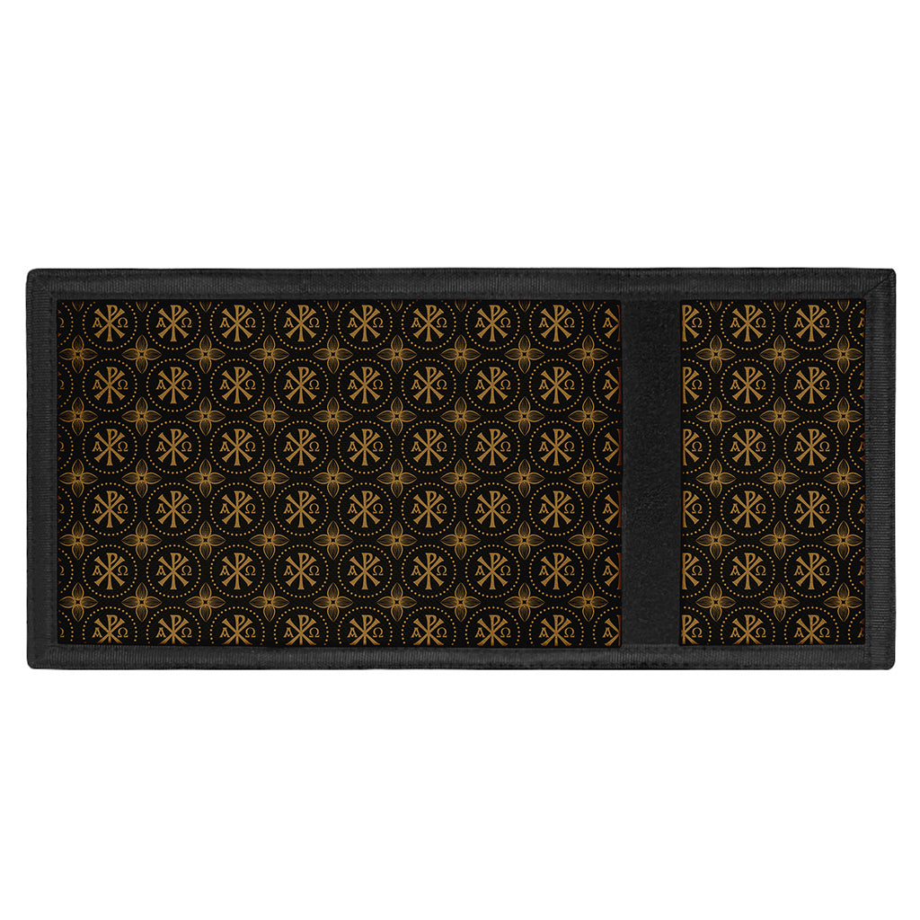 Classic Orthodox Pattern Print Trifold Wallet