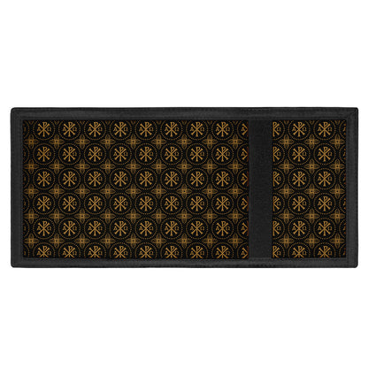 Classic Orthodox Pattern Print Trifold Wallet