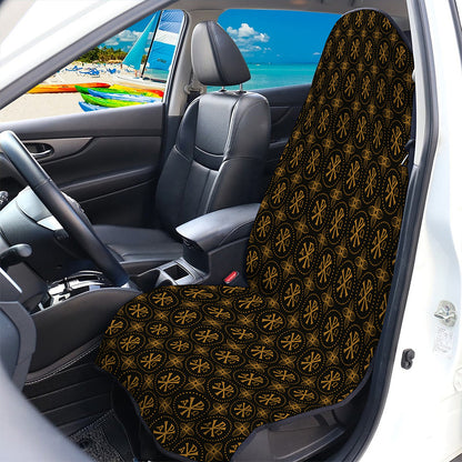 Classic Orthodox Pattern Print Waterproof Car Seat Cover