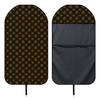 Classic Orthodox Pattern Print Waterproof Car Seat Cover