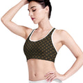 Classic Orthodox Pattern Print Women's Sports Bra