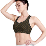 Classic Orthodox Pattern Print Women's Sports Bra
