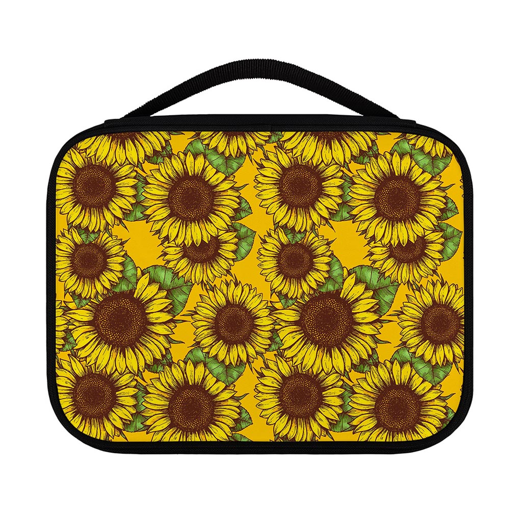 Classic Vintage Sunflower Pattern Print Classic Bible Case