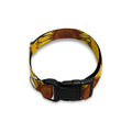 Classic Vintage Sunflower Pattern Print Dog Collar