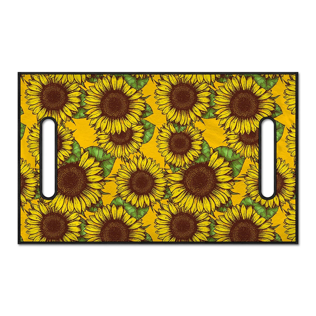 Classic Vintage Sunflower Pattern Print Golf Cart Seat Cover