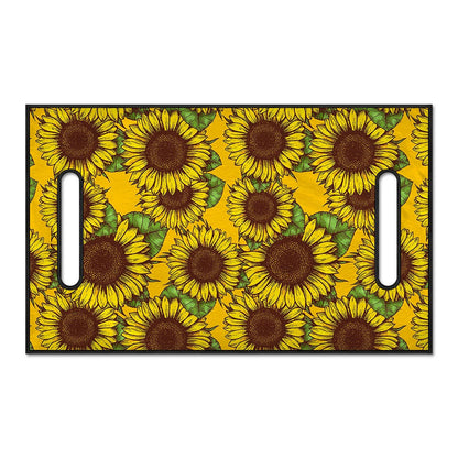 Classic Vintage Sunflower Pattern Print Golf Cart Seat Cover