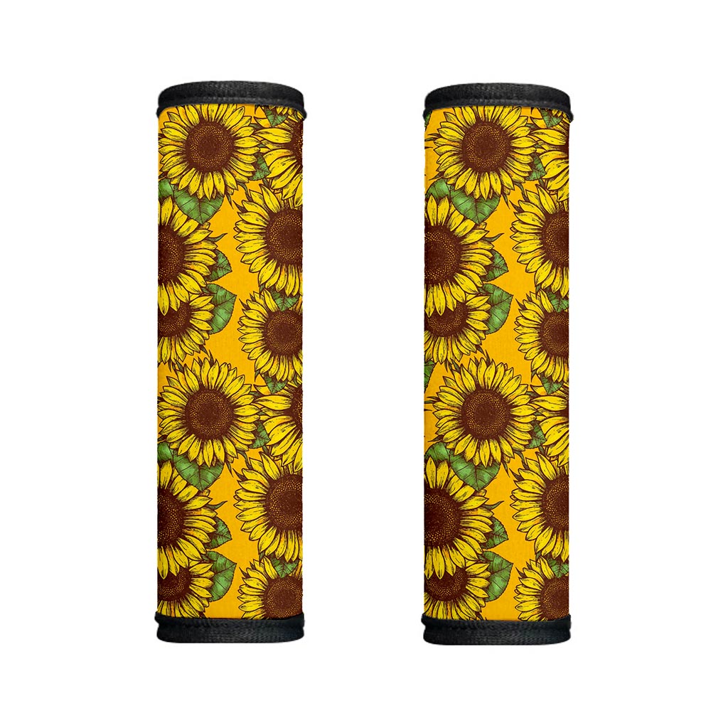 Classic Vintage Sunflower Pattern Print Handle Covers
