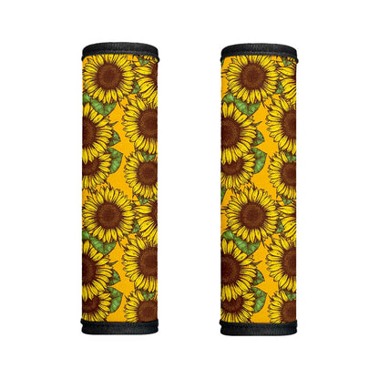 Classic Vintage Sunflower Pattern Print Handle Covers