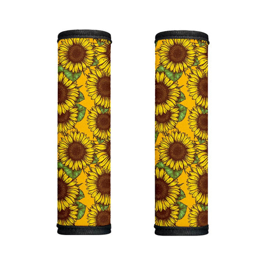 Classic Vintage Sunflower Pattern Print Handle Covers