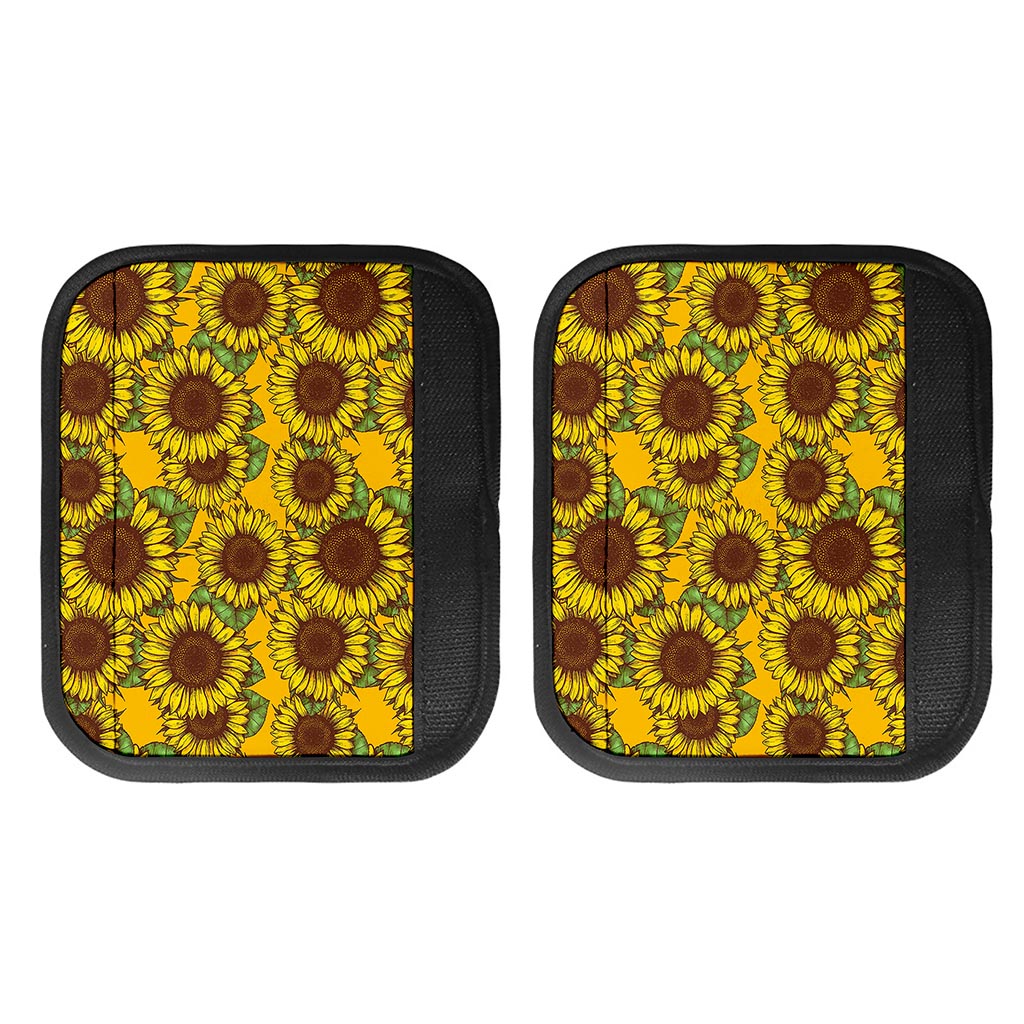 Classic Vintage Sunflower Pattern Print Handle Covers