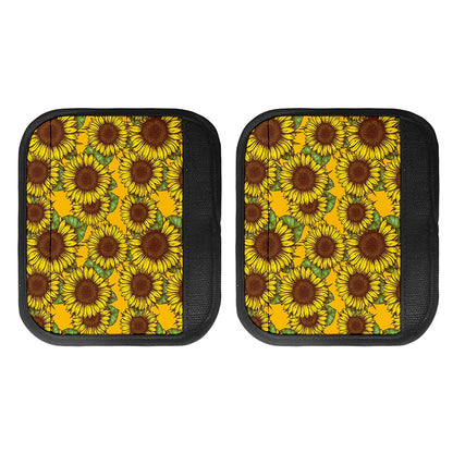 Classic Vintage Sunflower Pattern Print Handle Covers