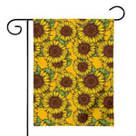 Classic Vintage Sunflower Pattern Print House Flag