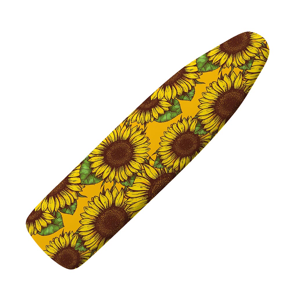 Classic Vintage Sunflower Pattern Print Ironing Board Cover