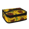 Classic Vintage Sunflower Pattern Print Small Lunch Bag
