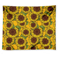 Classic Vintage Sunflower Pattern Print Tapestry