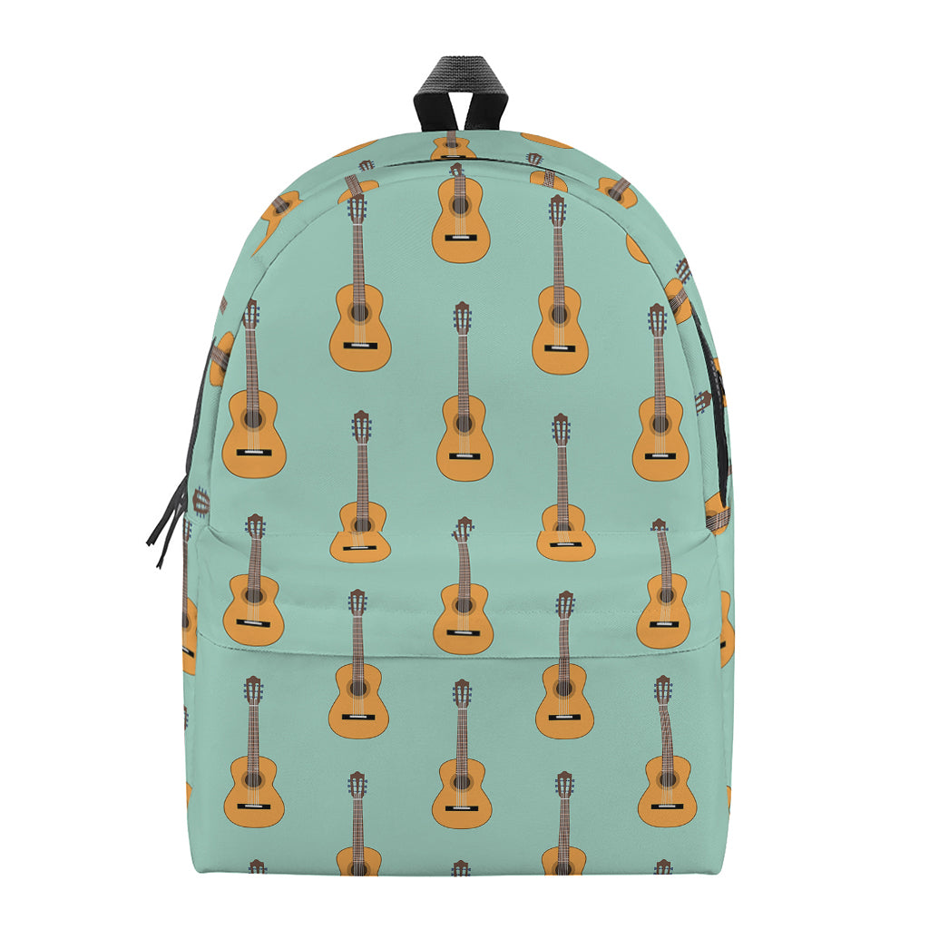Classical Guitar Pattern Print Backpack