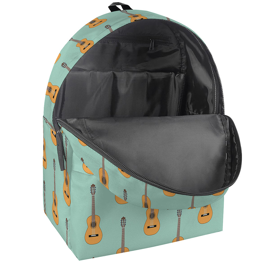Classical Guitar Pattern Print Backpack
