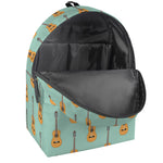Classical Guitar Pattern Print Backpack