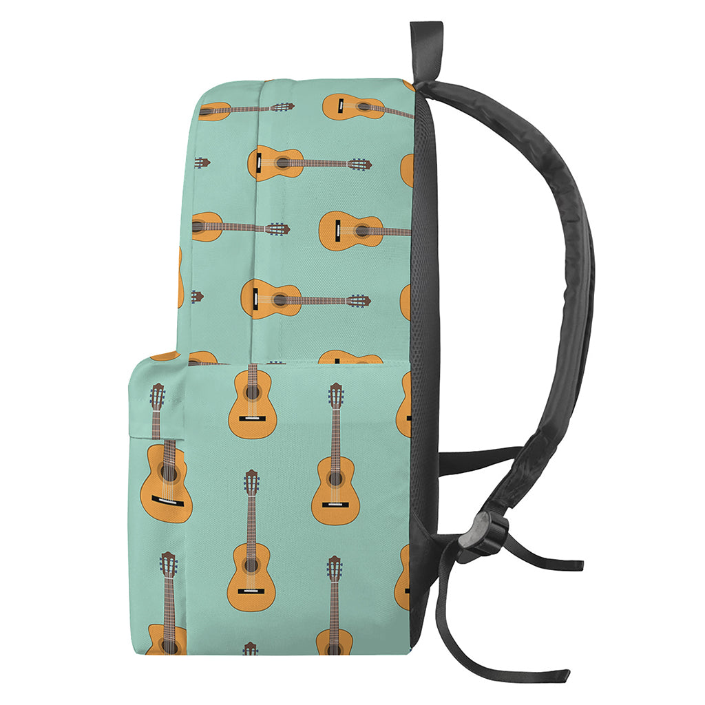 Classical Guitar Pattern Print Backpack