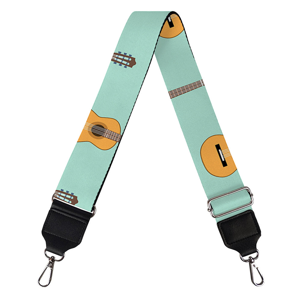 Classical Guitar Pattern Print Bag Strap