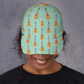 Classical Guitar Pattern Print Baseball Cap