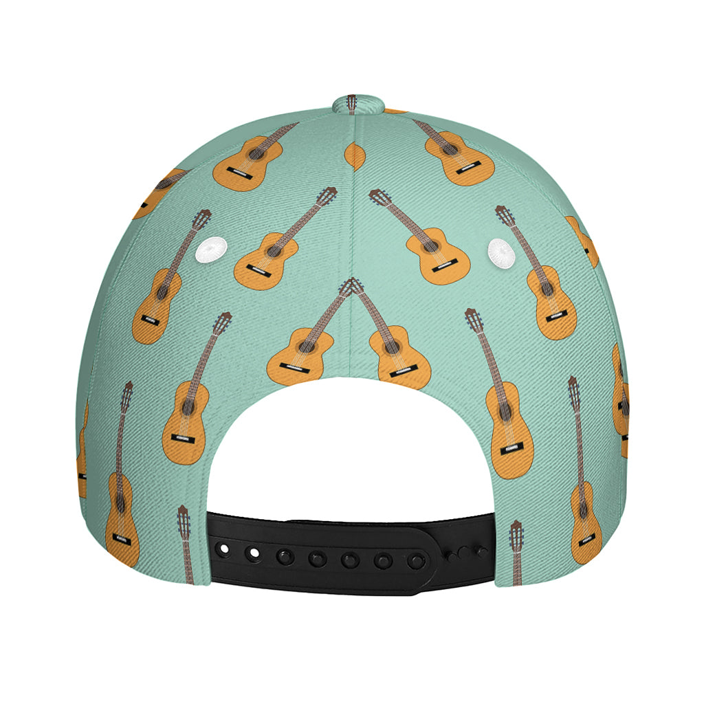 Classical Guitar Pattern Print Baseball Cap