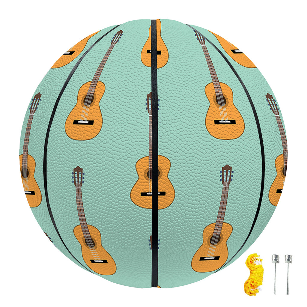 Classical Guitar Pattern Print Basketball