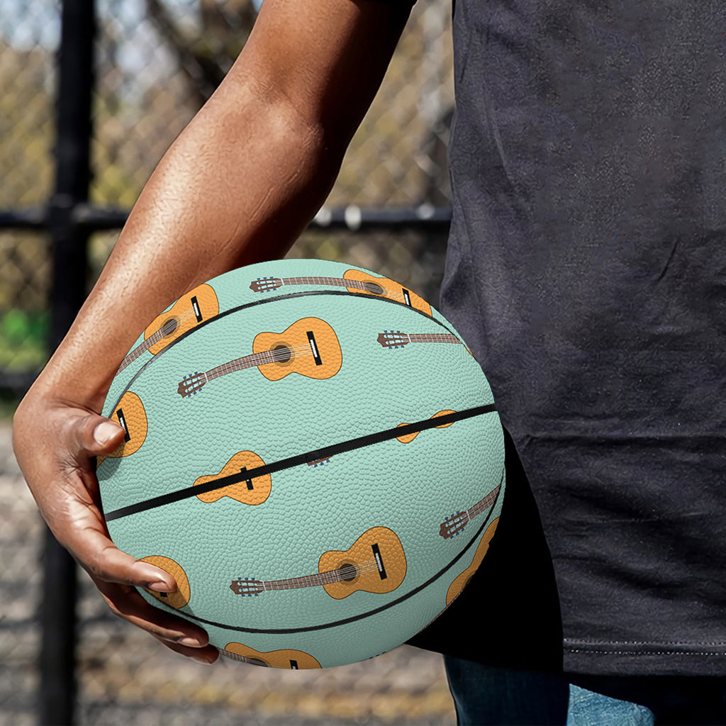 Classical Guitar Pattern Print Basketball