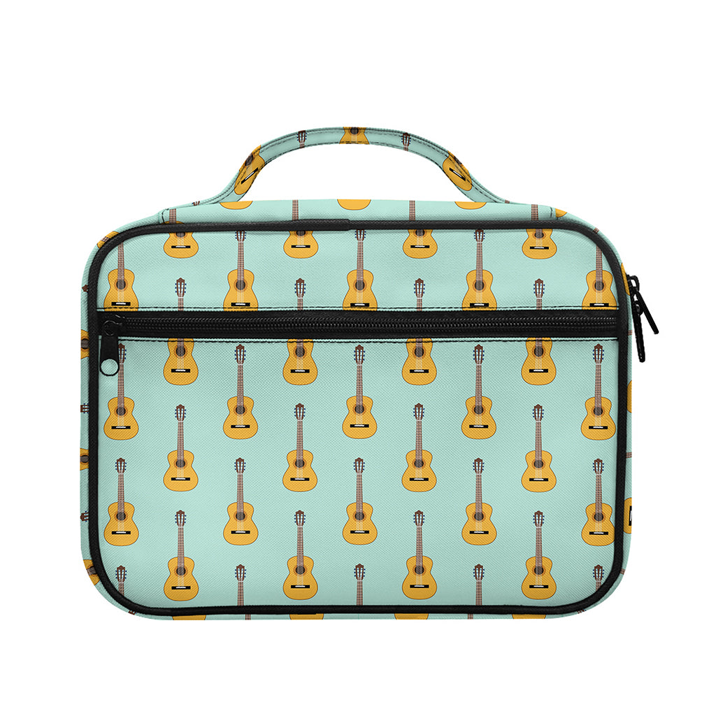 Classical Guitar Pattern Print Briefcase Bible Bag