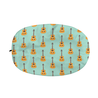 Classical Guitar Pattern Print Car Side Mirror Covers