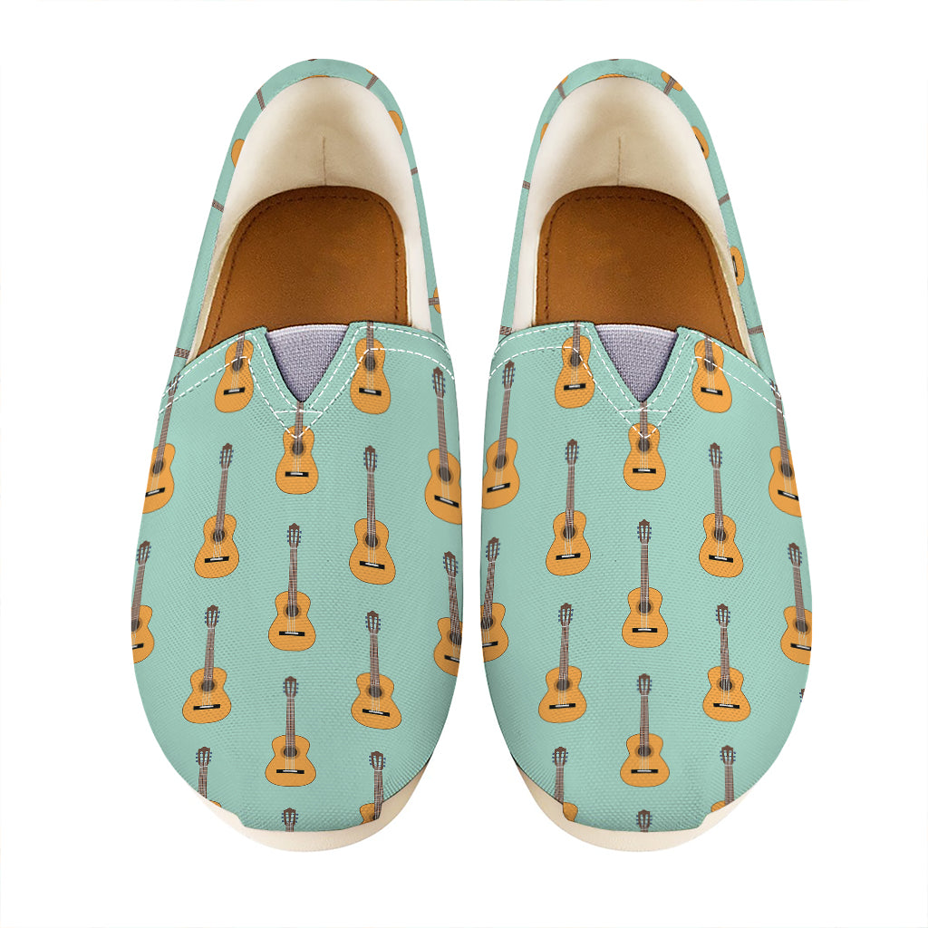 Classical Guitar Pattern Print Casual Shoes