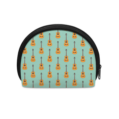Classical Guitar Pattern Print Coin Purse