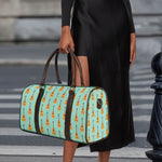 Classical Guitar Pattern Print Duffle Bag