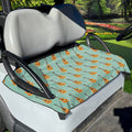 Classical Guitar Pattern Print Golf Cart Seat Cover