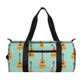 Classical Guitar Pattern Print Gym Bag