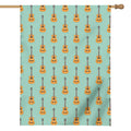 Classical Guitar Pattern Print House Flag