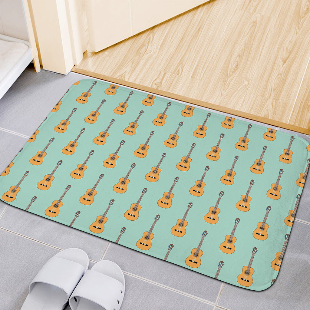 Classical Guitar Pattern Print Indoor Door Mat