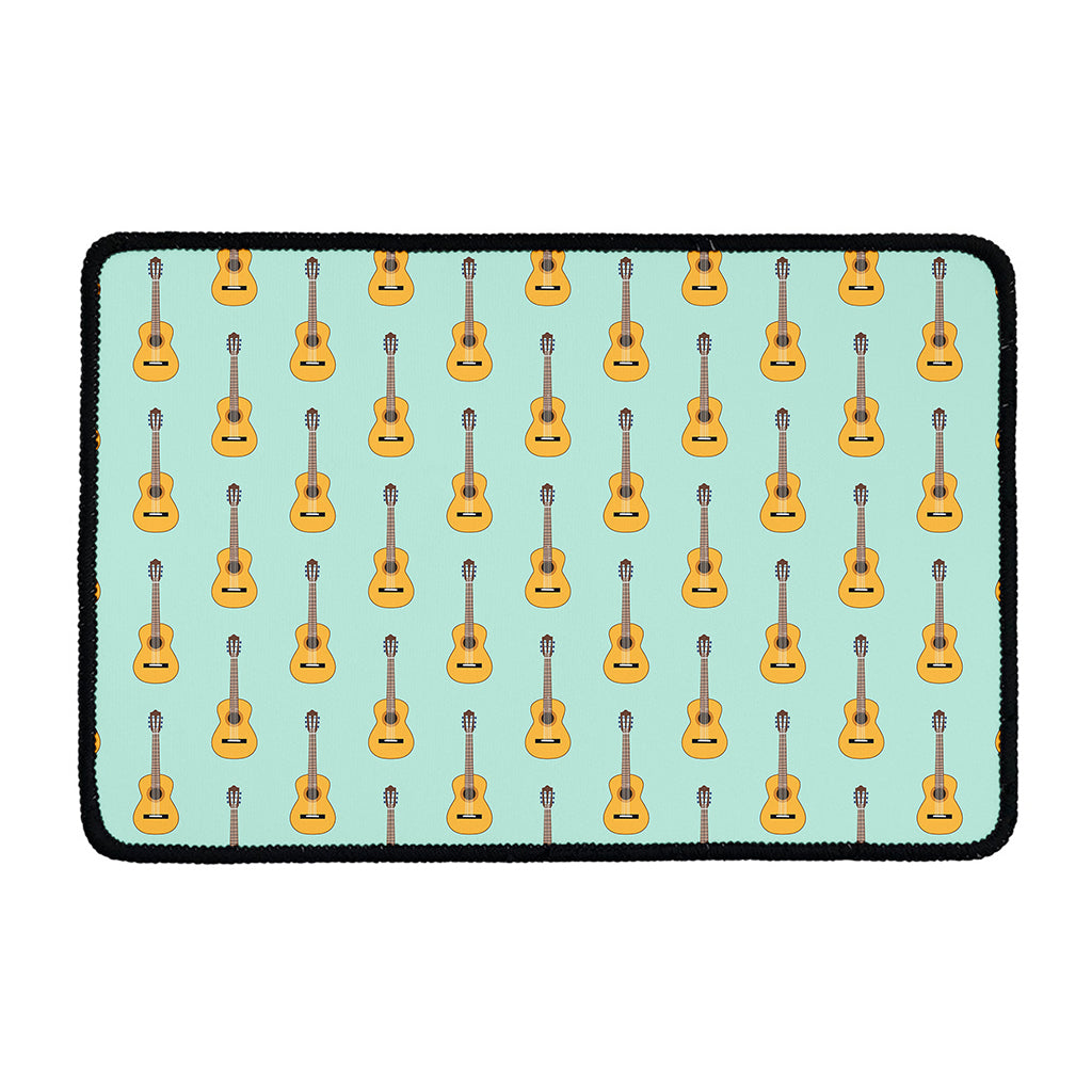 Classical Guitar Pattern Print Kitchen Mat