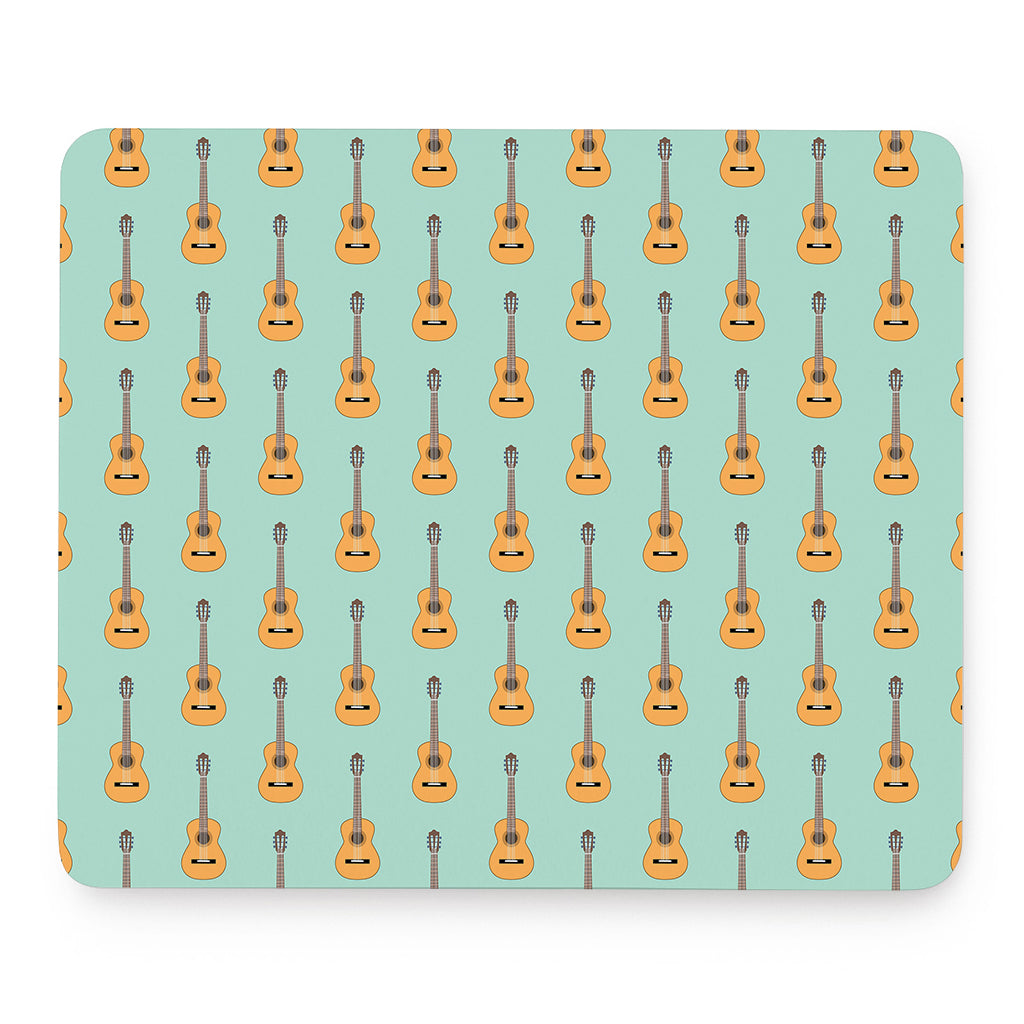 Classical Guitar Pattern Print Mouse Pad