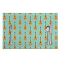 Classical Guitar Pattern Print Placemat