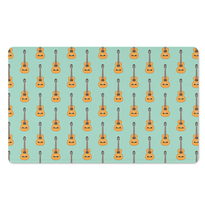 Classical Guitar Pattern Print Polyester Doormat