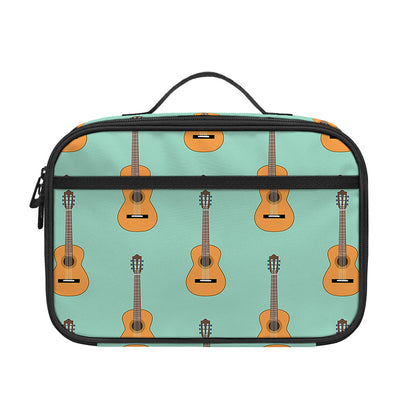 Classical Guitar Pattern Print Portable Lunch Bag
