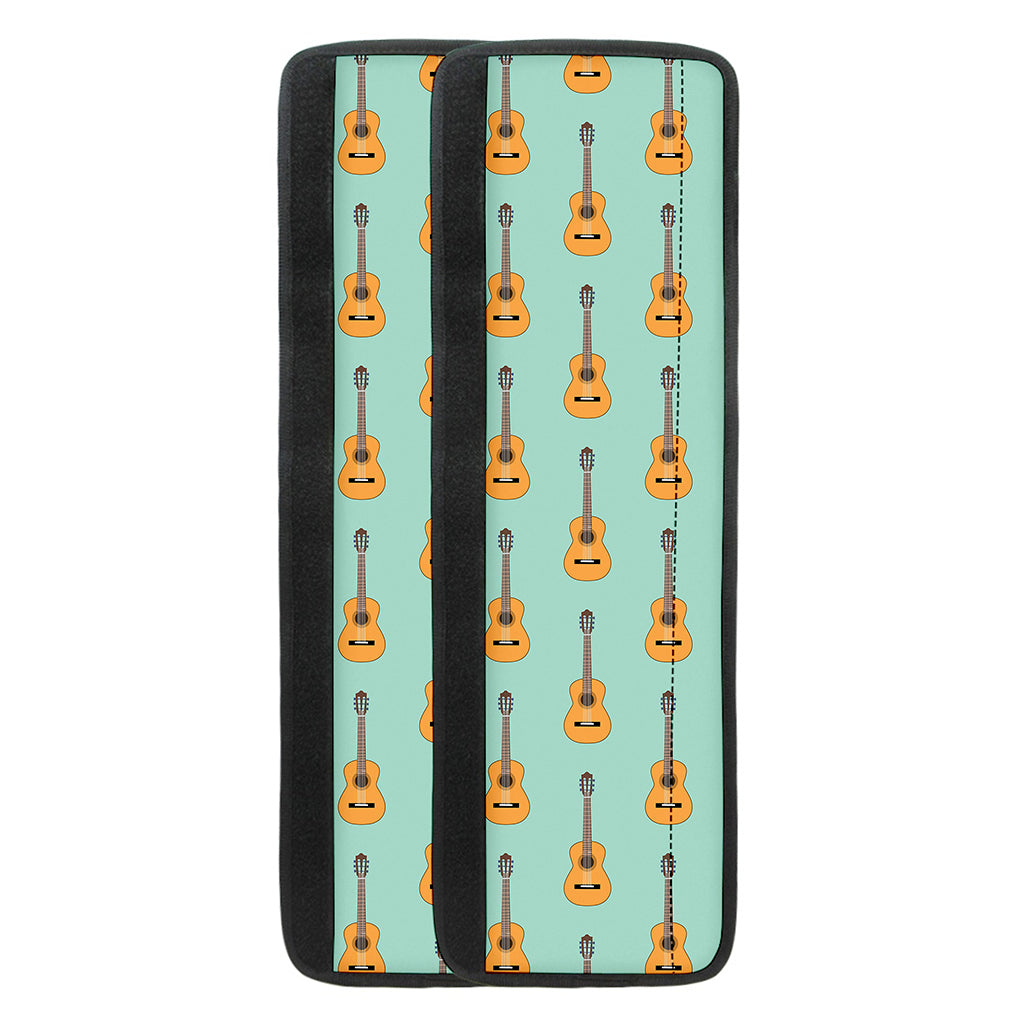 Classical Guitar Pattern Print Refrigerator Handle Covers