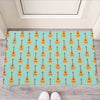 Classical Guitar Pattern Print Rubber Doormat