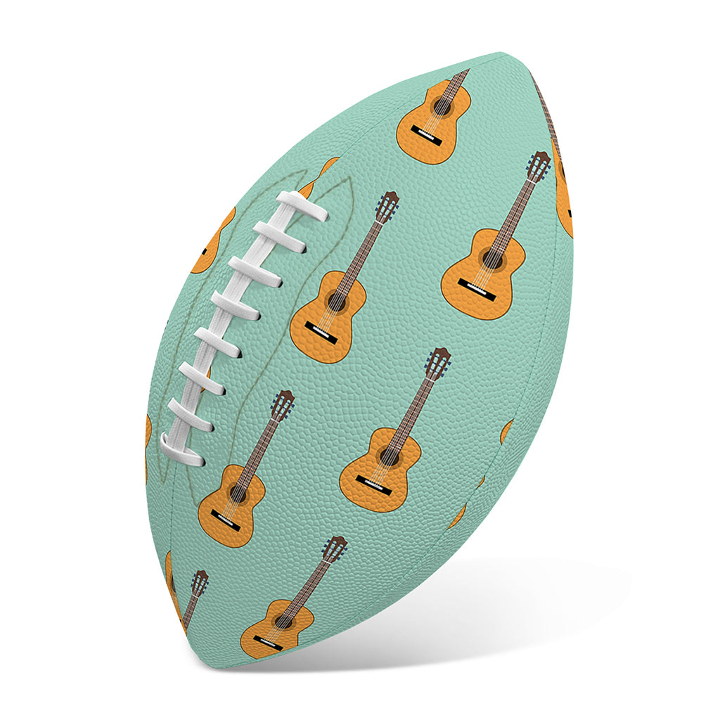 Classical Guitar Pattern Print Rugby Ball