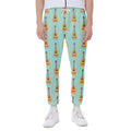 Classical Guitar Pattern Print Joggers