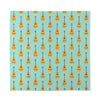 Classical Guitar Pattern Print Silk Bandana