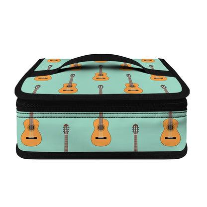 Classical Guitar Pattern Print Small Lunch Bag